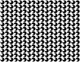 Motif Pattern Created by Deformation of the Circle Shape. Modern and Contemporary Style, for Decoration, Tile, Wallpaper, Wrapping, Fabric, Textile, Carpet, etc vector