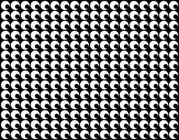 Motif Pattern Created by Deformation of the Circle Shape. Modern and Contemporary Style, for Decoration, Tile, Wallpaper, Wrapping, Fabric, Textile, Carpet, etc. Flat Editable vector