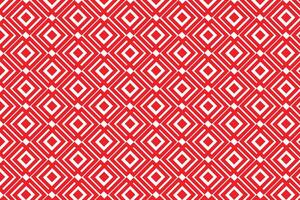 simple abstract red color creative geometric small square pattern that can be used as a background or texture geometric diamond pattern in red and white vector