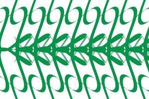 simple abstract green color creative geometric line pattern green abstract geometric swirl pattern vector
