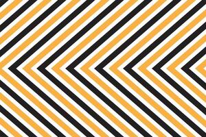 simple abstract black orange color v shape arrow line pattern bold chevron zigzag pattern with diagonal stripes vector