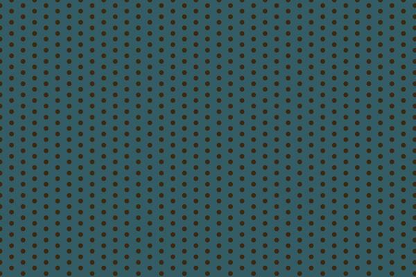 simple abstract dark color creative geometric small polka dot pattern teal fabric with dark brown polka dots