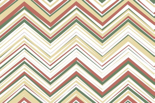 simple abstract brown cream green color creative geometric thin to thick zig zag line pattern colorful chevron zigzag lines composition