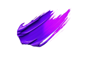 A vibrant purple paint stroke with dynamic texture and smooth edges, showcasing artistic expression and creativity. brushstroke appears bold and energetic, capturing attention with its vivid hue png