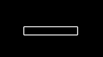 A Creative Loading Bar Animation with Progress Indicators Representing Completion Status video