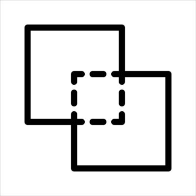 Square and rectangle icon