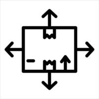 A black and white icon of a circuit board vector