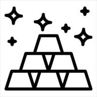 A pyramid with stars on it vector