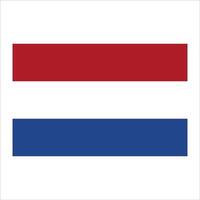 The flag of the netherlands vector