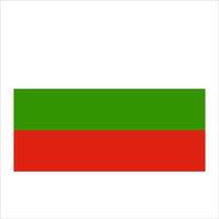 The flag of bulgaria vector