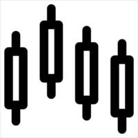 A black and white image of four different types of pipes vector