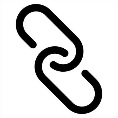 A link icon with a chain
