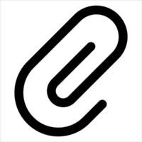 A black and white image of a link vector