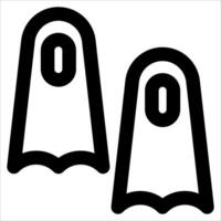 Two ghostly hands with the number zero vector