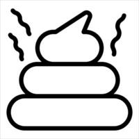 A black and white image of a toilet with a pile of poop vector