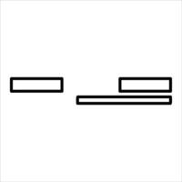 A black and white drawing of a line with a line on it vector