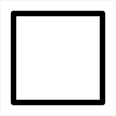 Square icon illustration