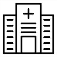 A building with a cross on it vector