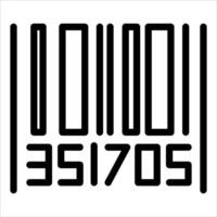 A barcode with the number 2025 in black and white vector