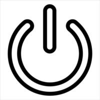 Power button icon illustration vector