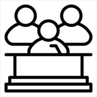 A black and white image of a group of people sitting at a table vector