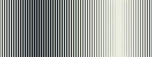 background featuring abstract lines in black and white. A structured stripe layout with soft fade and gradient elements. vector
