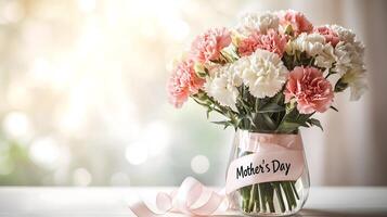 Beautiful Carnations for Mother's Day photo