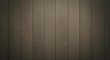 Wooden plank wall with a worn texture and subtle grain patterns. Vertical planks with a soft greyish brown tone create a rustic backdrop. photo