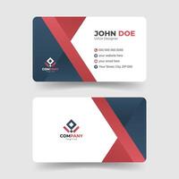 Sleek and Professional Visiting Card Design Template vector