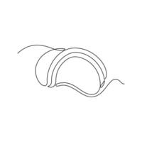 one line art Potato Chips illustration. line art, one continuous line, simple, hand drawn and sketch style. for icons, symbols, signs or logos vector