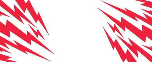 Abstract background with red sharp arrow line pattern and with some copy space area vector