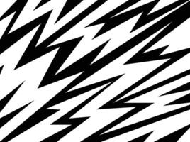 Abstract black and white background with various rough arrow pattern vector