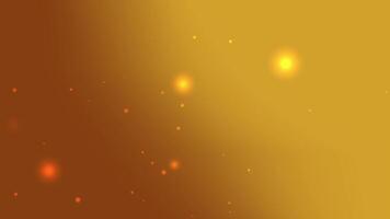 Blurred yellow background with orange spots of light suitable for abstract designs vibrant concepts artistic projects textures and creative visuals video