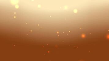 stunning golden glow bokeh background with warm tones and soft floating light particles Perfect for luxury branding festive celebrations Christmas weddings and elegant digital designs video