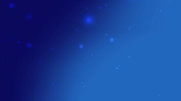 bright blue gradient background with glowing floating particles creating a smooth and futuristic look Ideal for technology corporate branding and festive celebrations like New Year and Christmas video