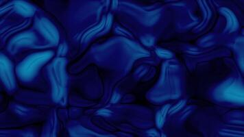 Abstract dark blue liquid texture with smooth wavy patterns and glossy reflections Perfect for luxury branding technology themes and global celebrations like New Year and corporate events video