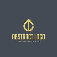 abstract logo template unique vector