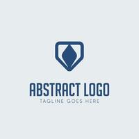 abstract logo design template for abstract logo design vector
