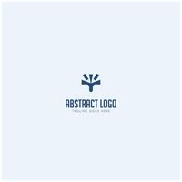 abstract logo design for abstract art vector