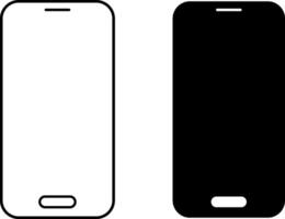 smartphone icon set. Responsive web design icons symbol. Digital device signs vector