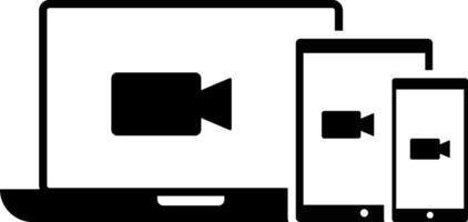 conference icon set. wireless connection. remote meeting. online meeting vector