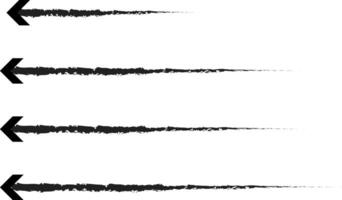 Grunge arrow icon. crayon or marker texture. Elements of navigation or direction for design. bent arrows pointing upwards vector
