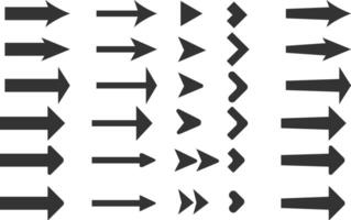 Choice between roads icons. Mega bundle set. Left direction. Return, previous, backward sign vector