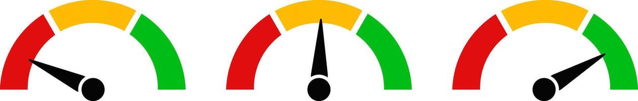 Speedometer icon. indicator icon collection. Rating meter signs performance concept. Performance concept. Performance. Car speed. Fast internet speed sign vector