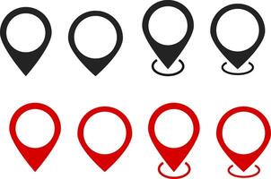 location icon. map icons. position symbol. perfect for maps. pin symbol vector