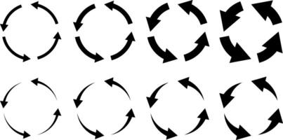 Arrow refresh icons. Reload icon. repeat icons. Loading recycle sign. repeat symbols vector