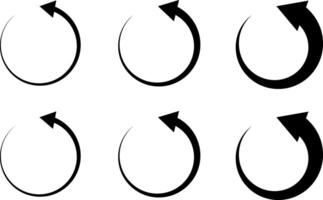 Arrow icon refresh. Reload icon. repeat icons. Loading recycle sign. repeat symbols vector
