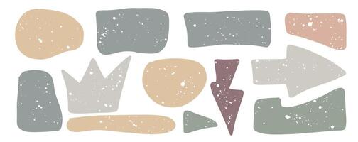 Colorful shapes and doodles for creative expression and fun activities with children vector