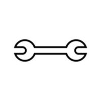 Tool line icons for apps and web vector