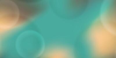 A blurry background with circles and a blue and orange color vector